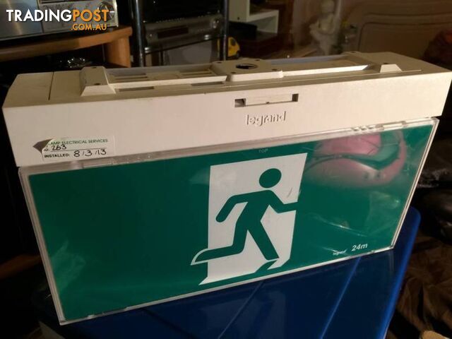ELECTRIC EXIT HERE SIGN - photo 4 of 4