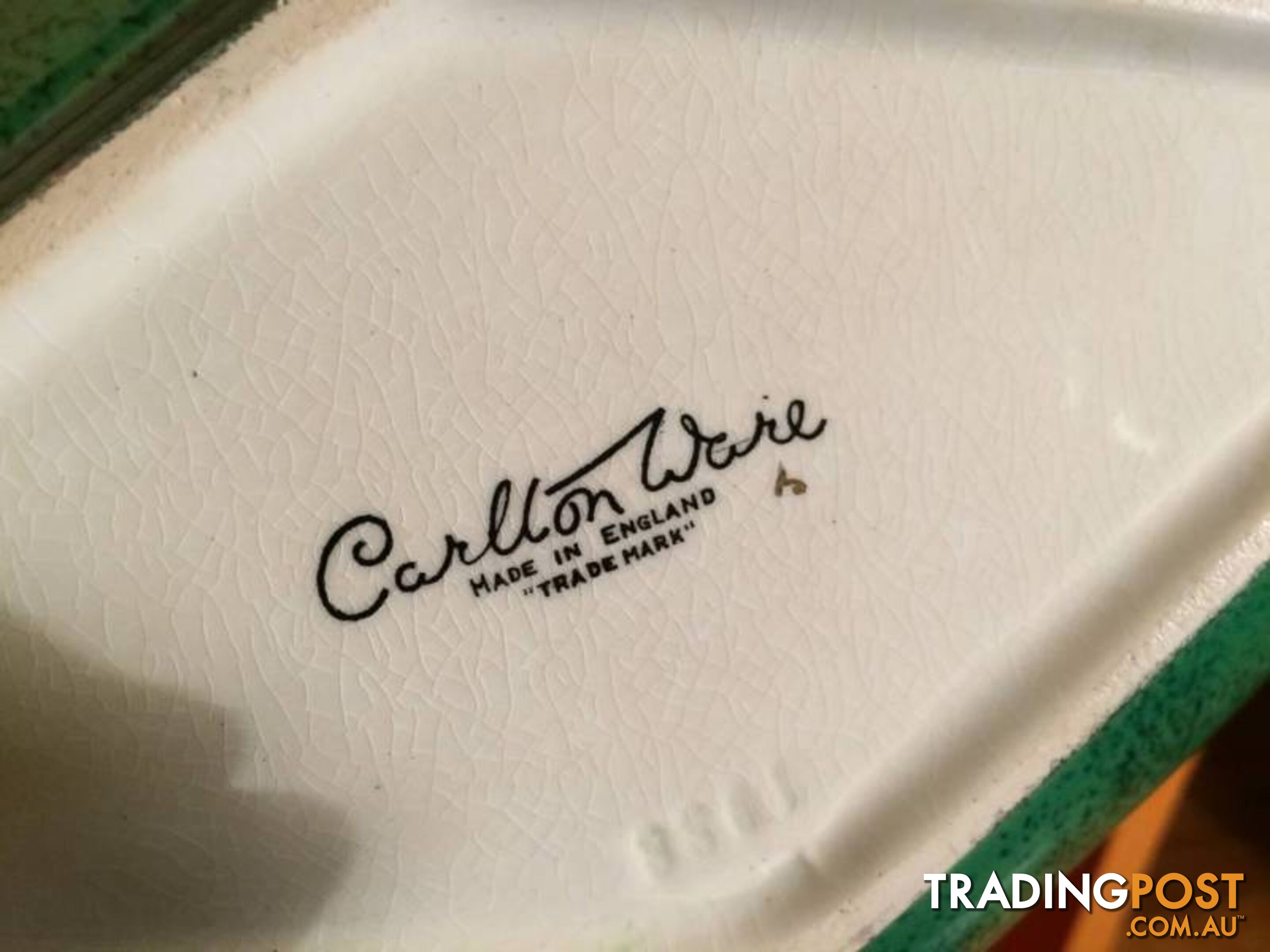 Rare Carlton Ware Vert Royale Dish