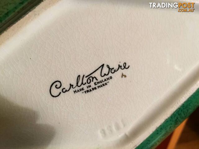 Rare Carlton Ware Vert Royale Dish