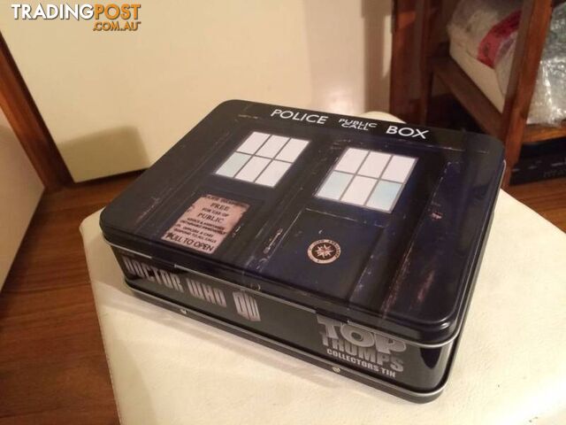TOP TRUMPS COLLECTORS TIN WITH UNOPENED CARDS INSIDE - photo 4 of 4