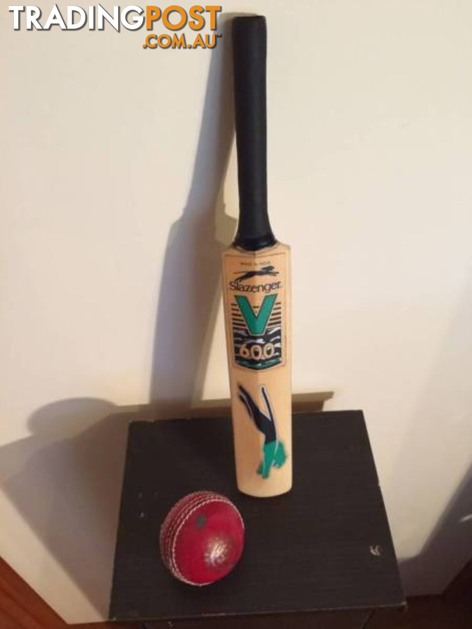 MINIATURE Slazenger V600 CRICKET BAT USED BY Jacques Kallis