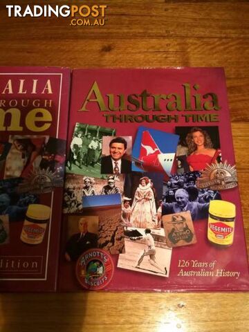 3 X AUSTRALIA THROUGH TIME BOOKS $20 FOR ALL 3