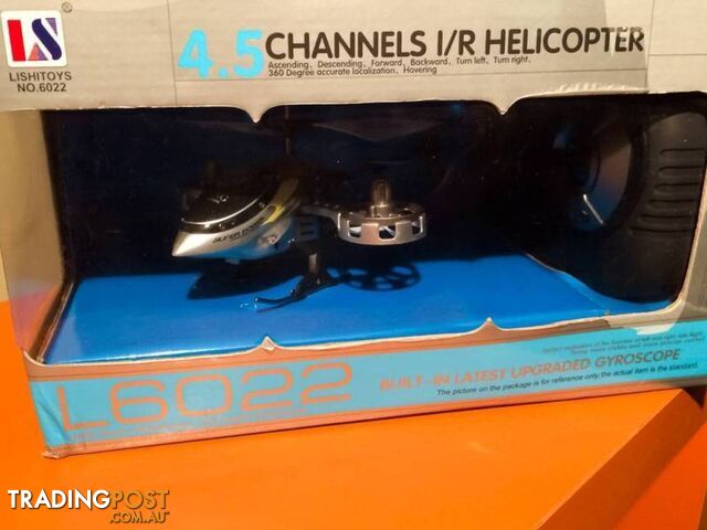 4.5 CHANNEL I/R HELICOPTER L6022 LATEST GYRO - photo 2 of 9