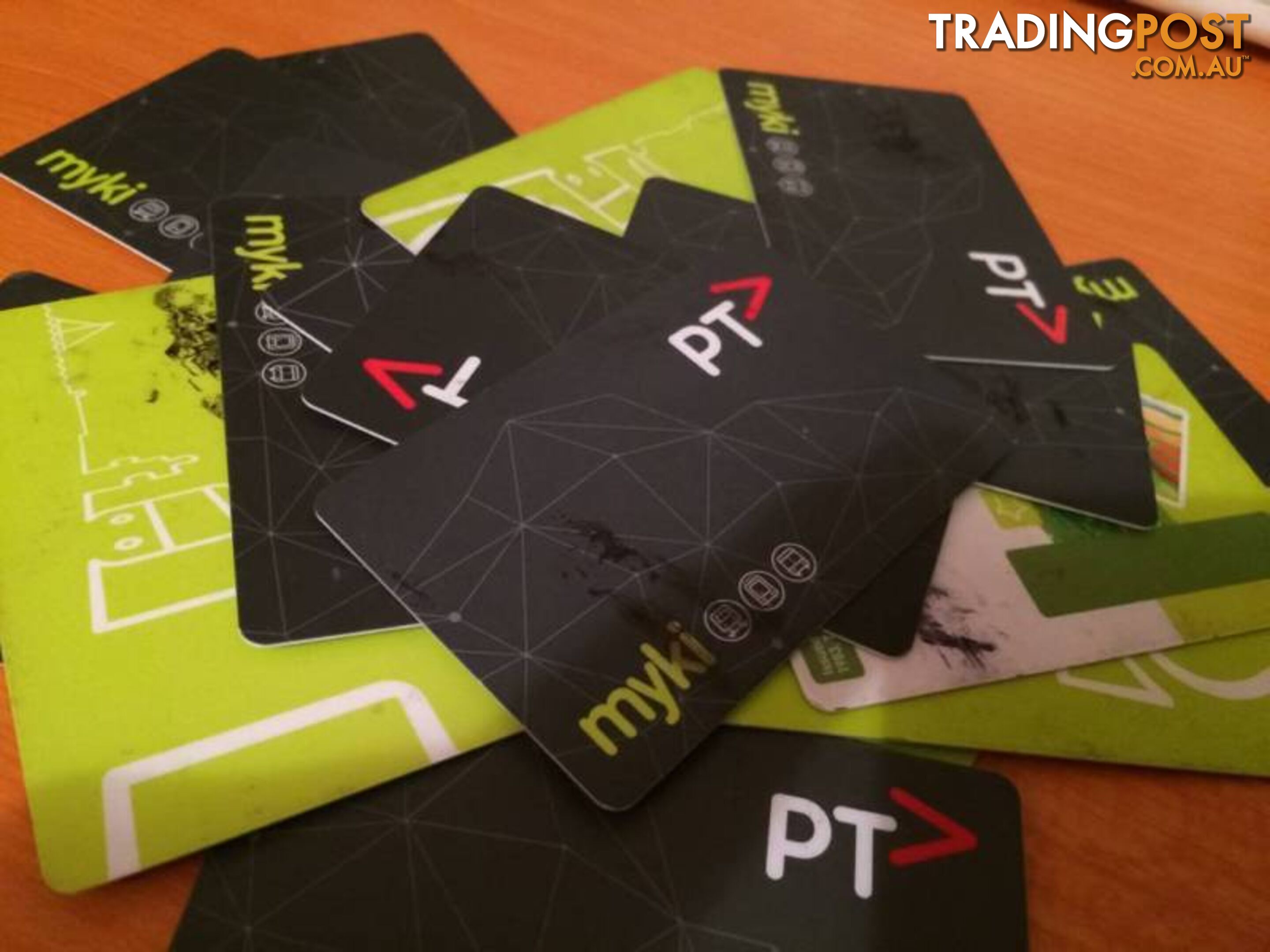 $200 worth of MYKI CARDS SELLING FOR $100