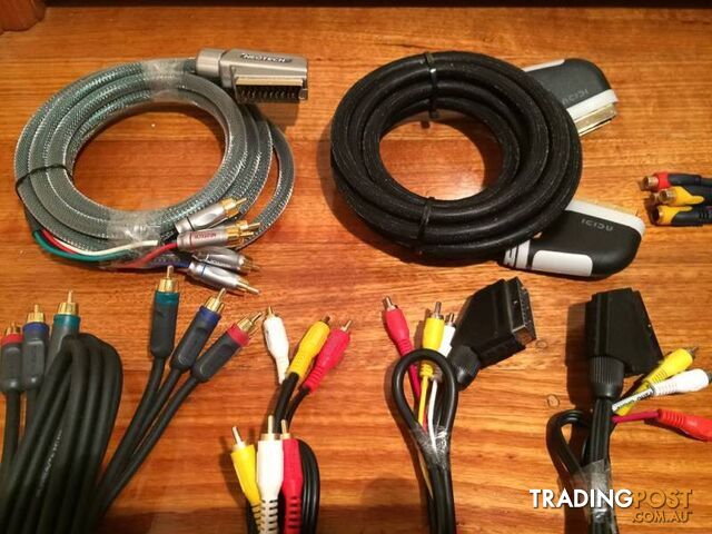 HIGH END AUDIO & VISUAL CABLES OVER $300 WORTH SELLING FOR $40
