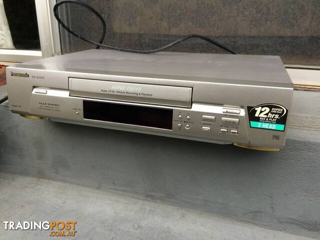 PANASONIC NV-SJ200 VHS PLAYER IN WORKING CONDITION - photo 3 of 8