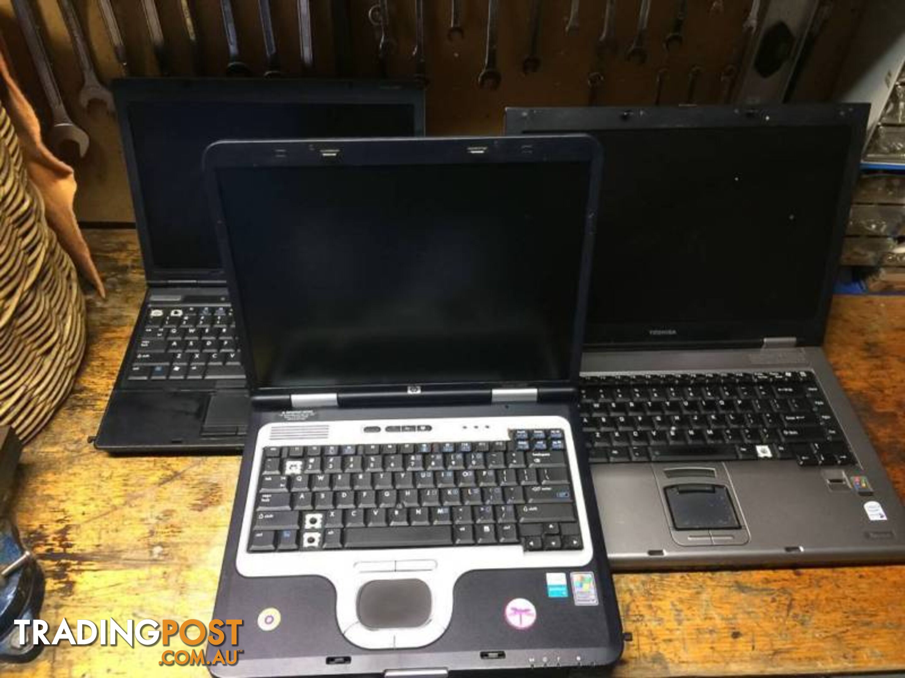 3 X LAPTOPS FOR PARTS