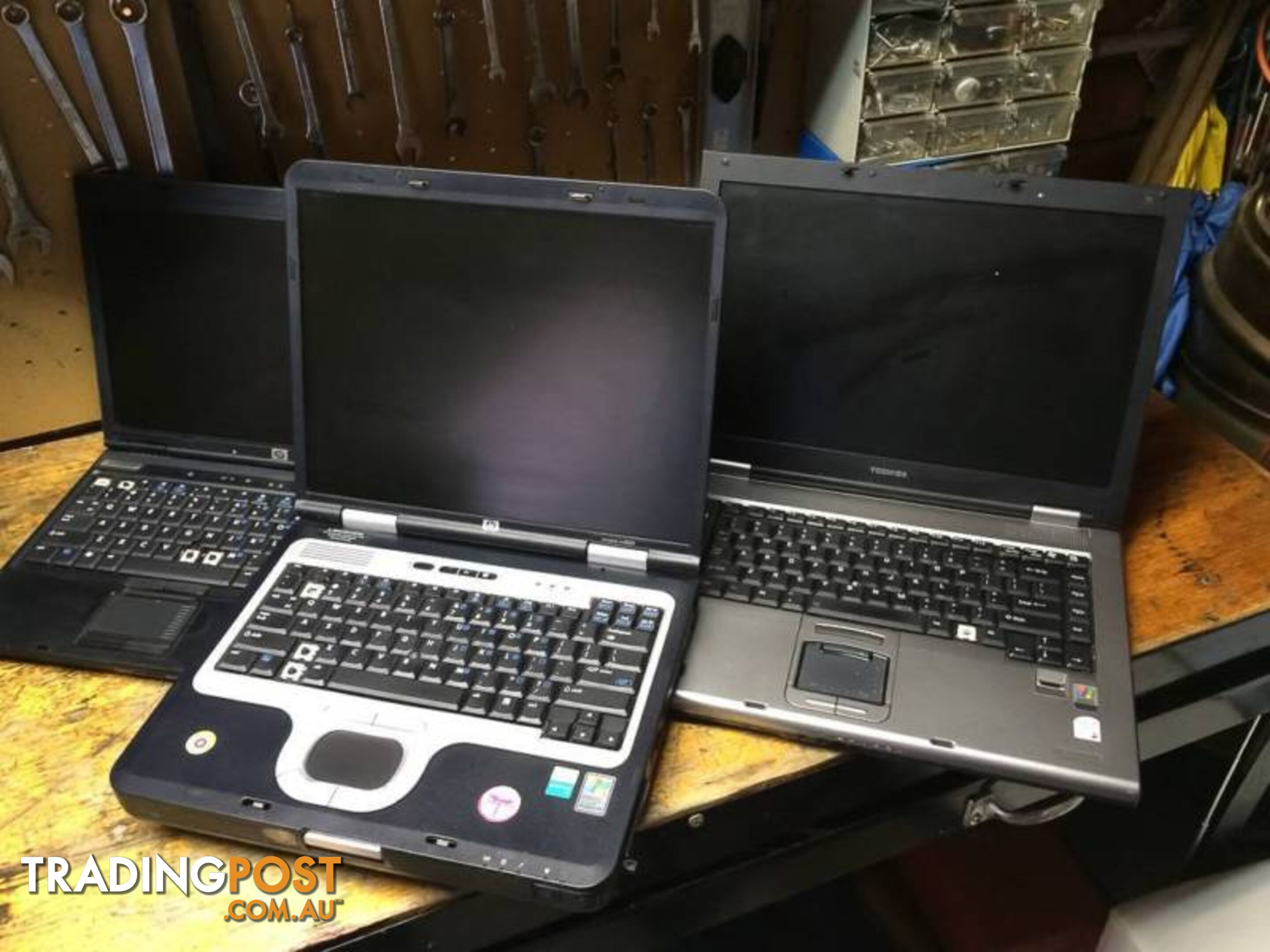 3 X LAPTOPS FOR PARTS