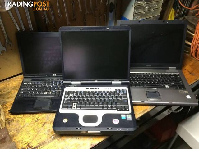 3 X LAPTOPS FOR PARTS