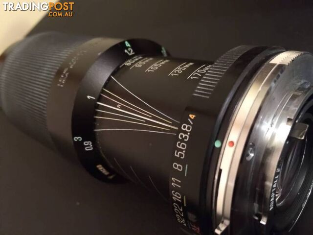 TAMRON 1:3.8 80-210 CF TELE MACRO LENS - ADAPTALL 2 OLYMPUS OM