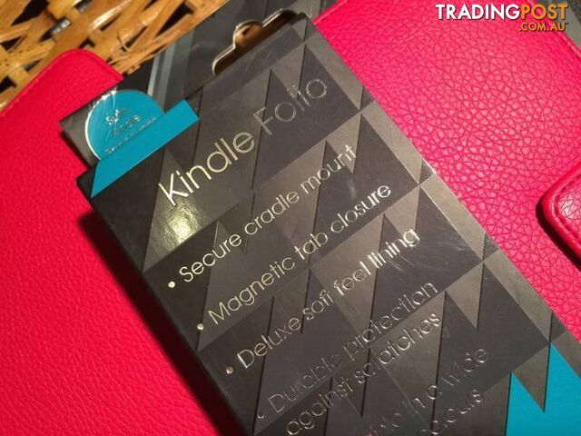 3 BRAND NEW KINDLE FOLIO LEATHER COVERS $10 FOR THE 3 - photo 3 of 3
