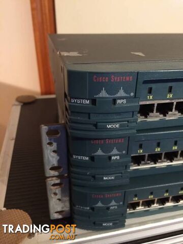 3 CISCO SYSTEMS CATALYST 2900 SERIES XL $25 the LOT - photo 3 of 6
