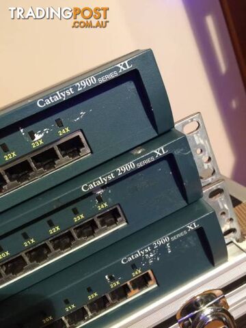 3 CISCO SYSTEMS CATALYST 2900 SERIES XL $25 the LOT - photo 4 of 6
