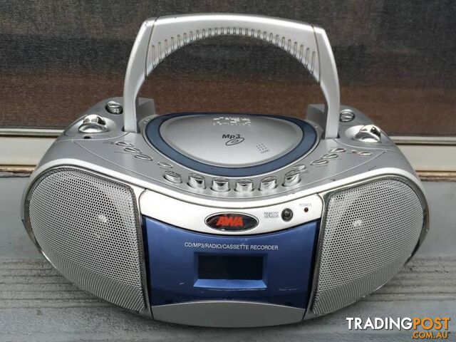 AWA CD/MPS/RADIO/CASSETTE RECORDER - photo 3 of 4
