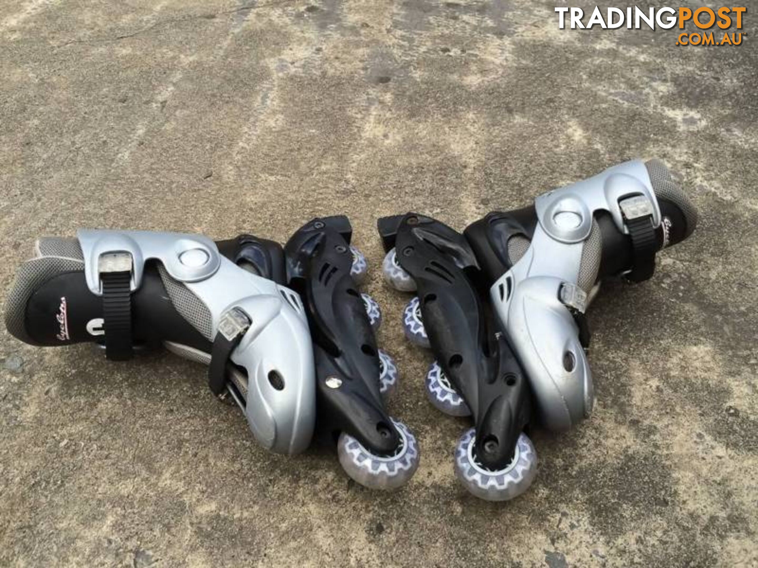 SIZE LARGE ROLLERBLADES IN GOOD CONDITION