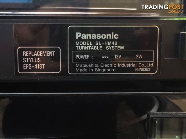 PANASONIC SLHM42 & SONY PSLX56 TURNTABLES BOTH MISSING NEEDLES - photo 4 of 6