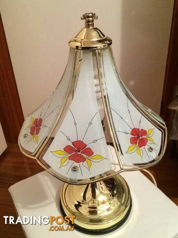 Decorative Glass Top Touch Lamp 45CM IN HEIGHT