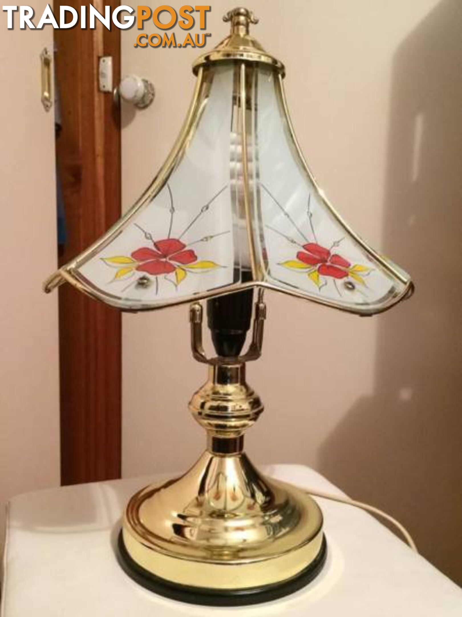 Decorative Glass Top Touch Lamp 45CM IN HEIGHT