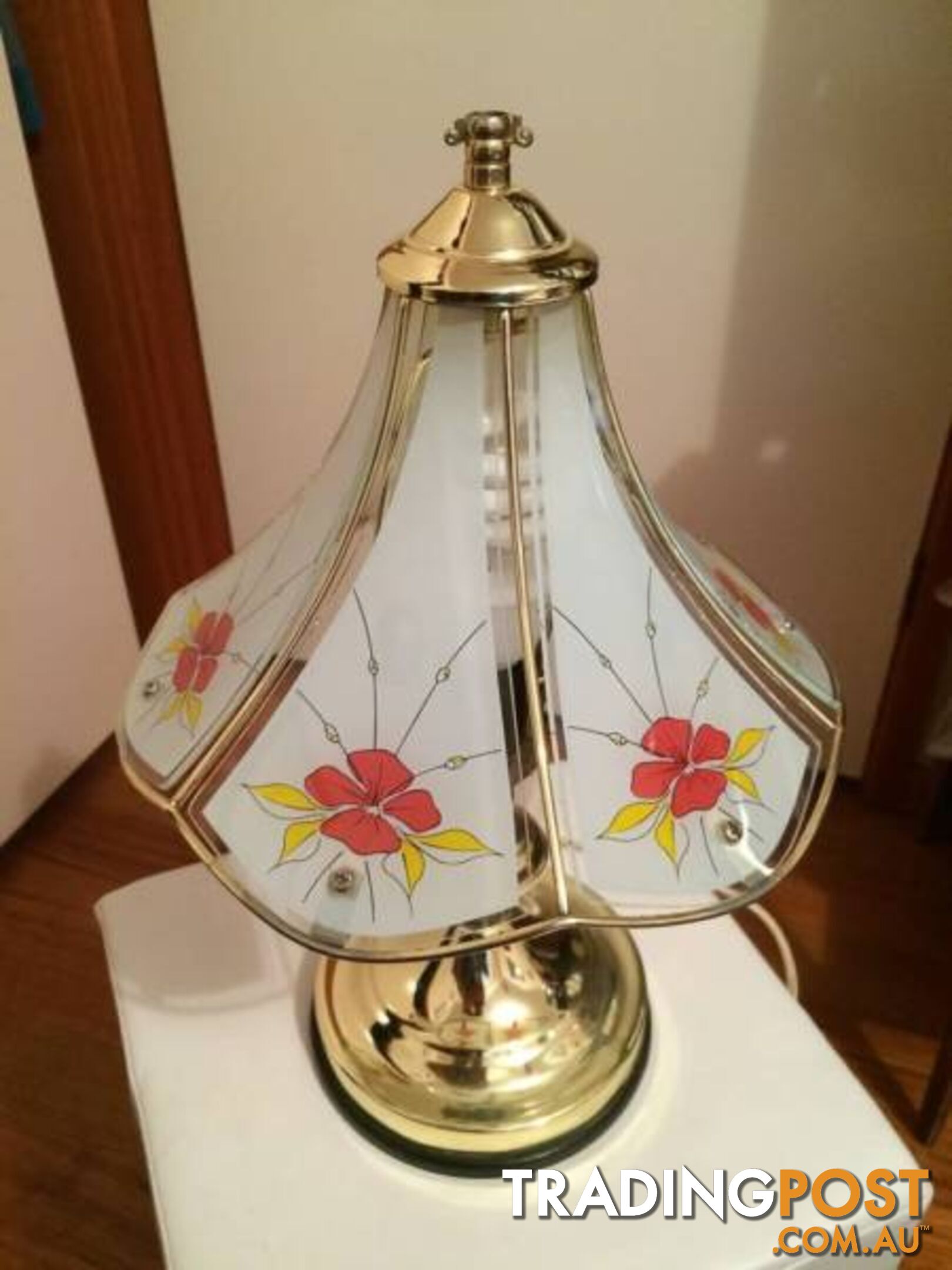 Decorative Glass Top Touch Lamp 45CM IN HEIGHT