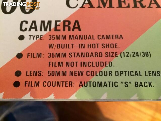 BRAND NEW NEVER USED NIPPON G-100 35MM FILM CAMERA SET - photo 2 of 5