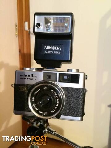 MINOLTA Hi-matic F, ROKKOR 2,7/38mm.Lens,made in Japan - photo 2 of 8