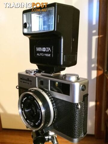MINOLTA Hi-matic F, ROKKOR 2,7/38mm.Lens,made in Japan - photo 3 of 8