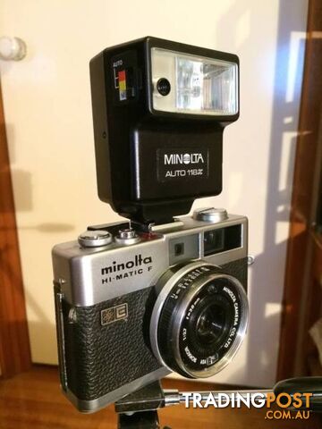 MINOLTA Hi-matic F, ROKKOR 2,7/38mm.Lens,made in Japan - photo 5 of 8