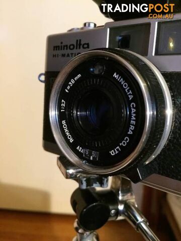 MINOLTA Hi-matic F, ROKKOR 2,7/38mm.Lens,made in Japan - photo 4 of 8