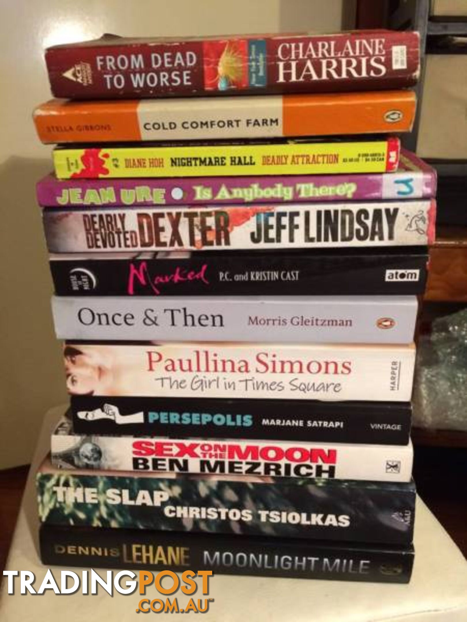 MIXED LOT OF NOVELS $15 THE LOT