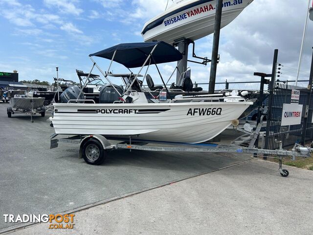 POLYCRAFT 450 DRIFTER CENTRE CONSOLE WITH YAMAHA 60HP FOURSTROKE FOR SALE - photo 2 of 16