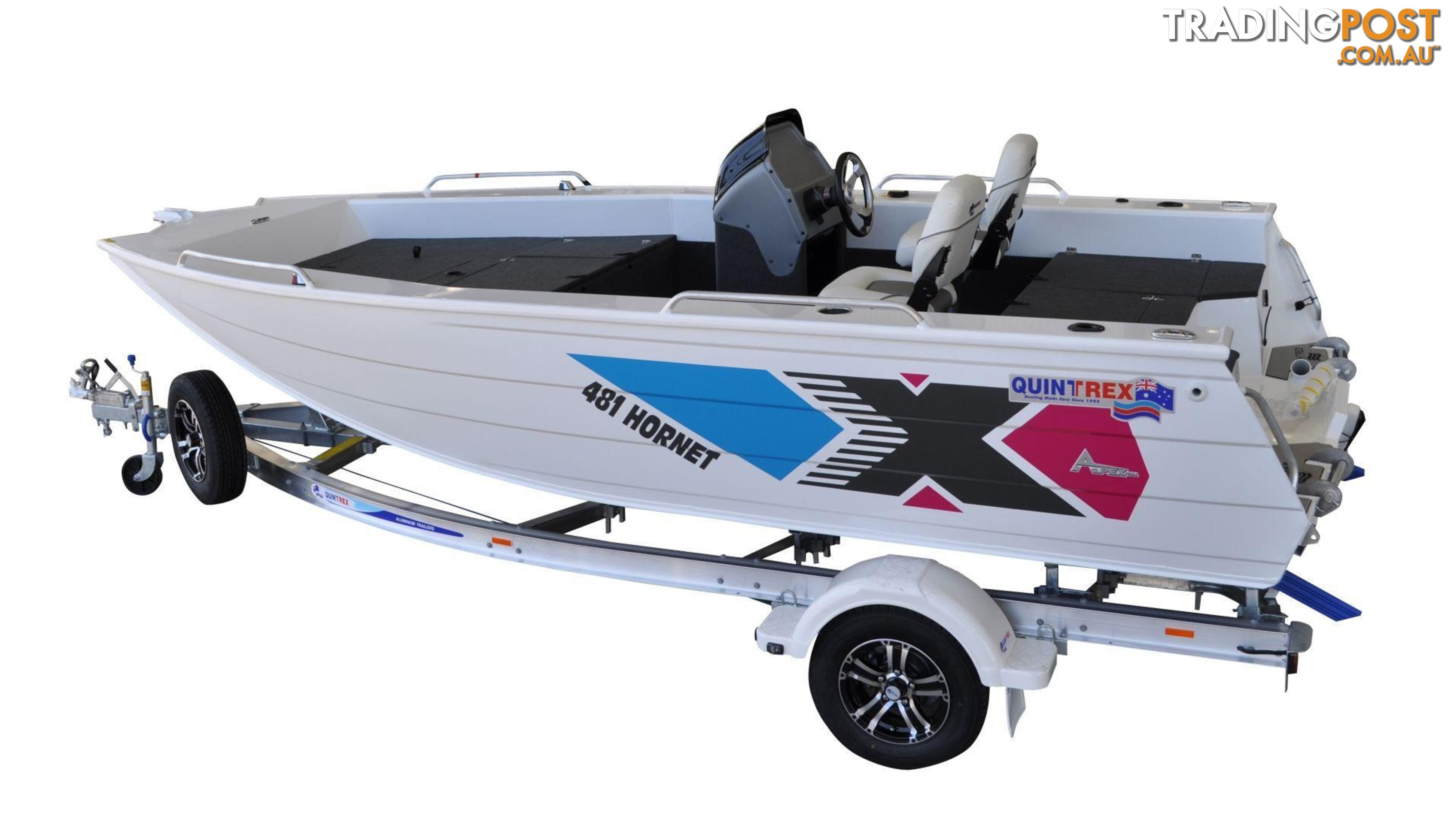 Quintrex Hornet 481 + Yamaha F115hp 4-Stroke - Pack 2 for sale online prices