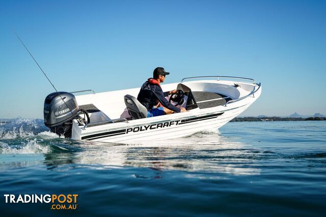 Polycraft 410 Challenger Side Console + Yamaha F50hp 4-Stroke - Pack 2 for sale online prices