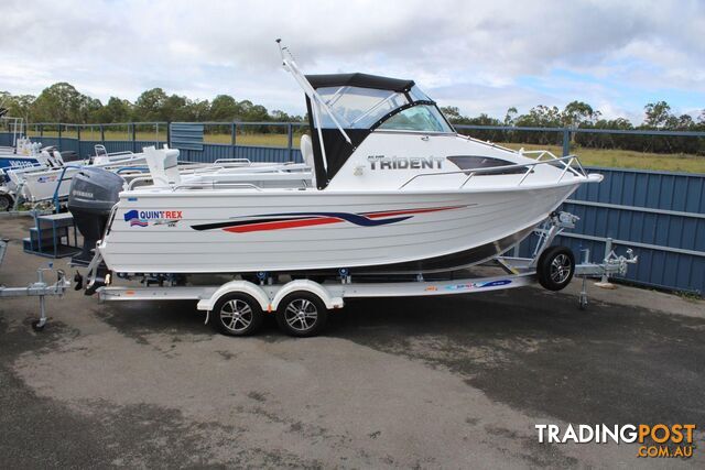 Quintrex 610 Trident + Yamaha F130hp 4-Stroke - Pack 1 for sale online prices