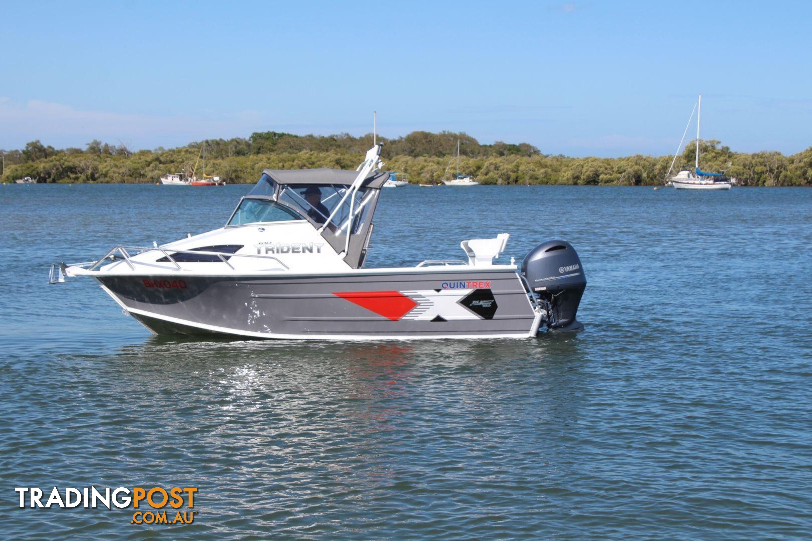 Quintrex 610 Trident + Yamaha F130hp 4-Stroke - Pack 1 for sale online prices