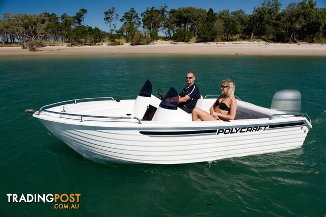 Polycraft 480 Brumby Side Console + Yamaha F60hp 4-Stroke - Pack 1 for sale online prices