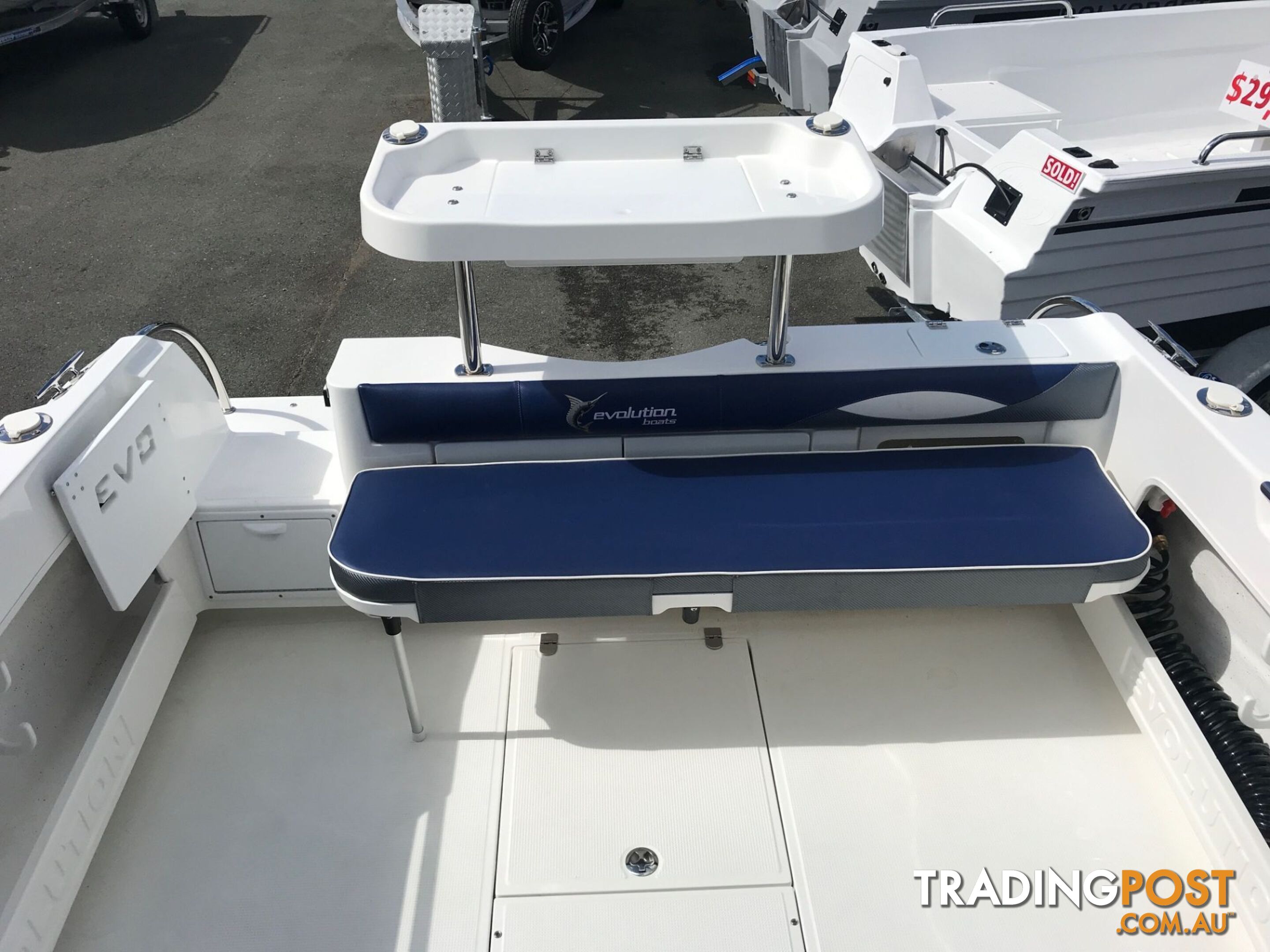 NEW 2024 EVOLUTION 552 SILVER WITH YAMAHA 115HP FOURSTROKE FOR SALE