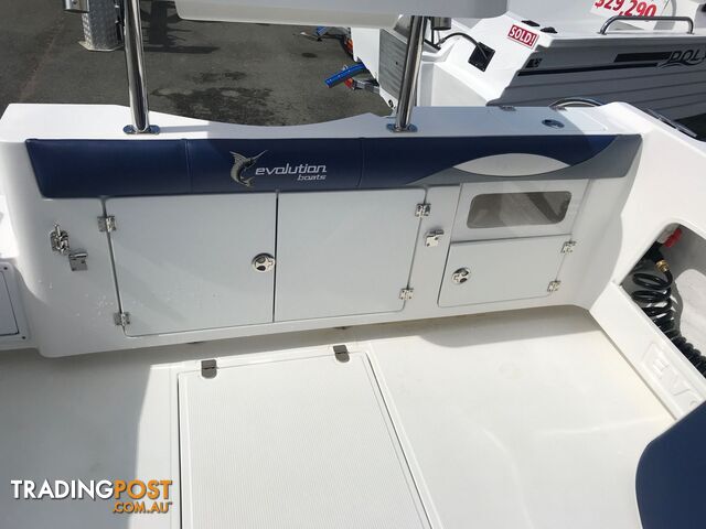 NEW 2024 EVOLUTION 552 SILVER WITH YAMAHA 115HP FOURSTROKE FOR SALE