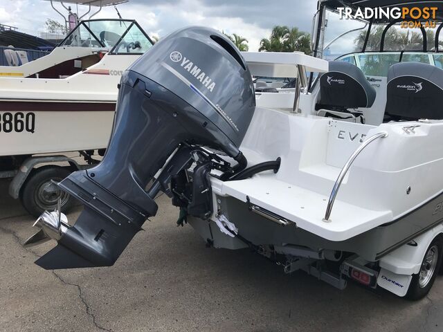 NEW 2024 EVOLUTION 552 SILVER WITH YAMAHA 115HP FOURSTROKE FOR SALE