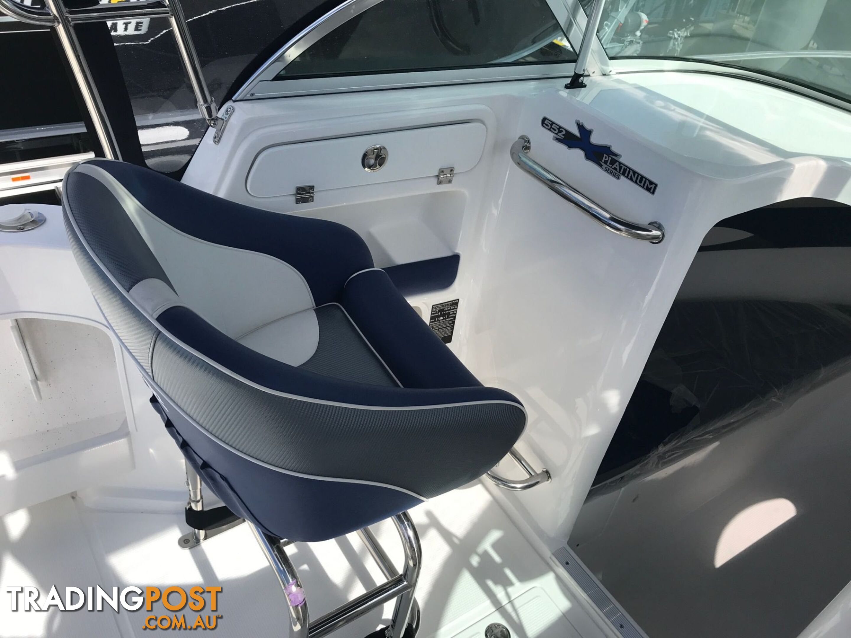 NEW 2024 EVOLUTION 552 SILVER WITH YAMAHA 115HP FOURSTROKE FOR SALE