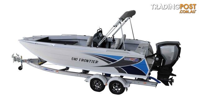 Quintrex 590 Frontier PRO SC + Yamaha F150hp 4-Stroke - PRO Pack for sale online prices