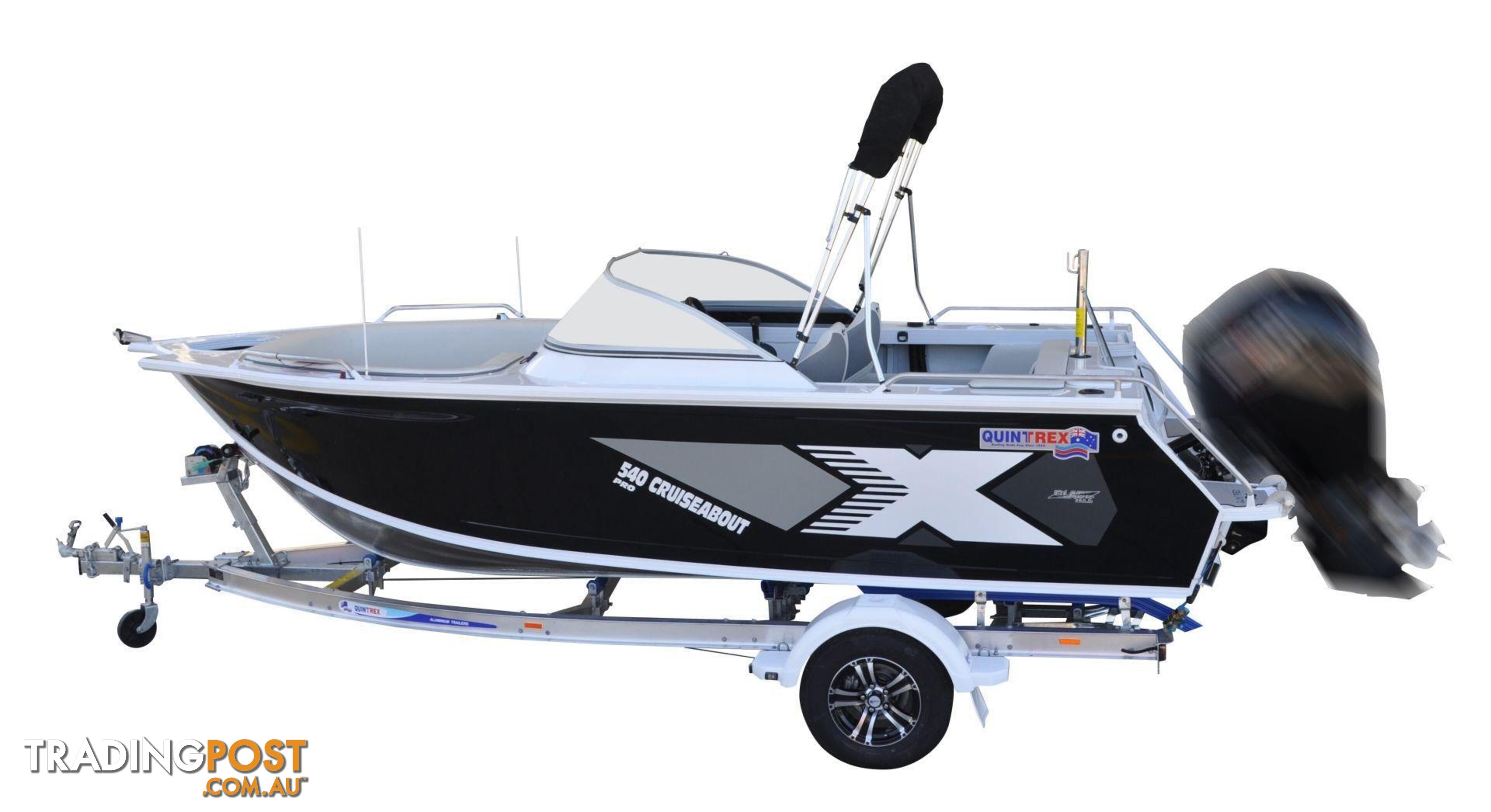 Quintrex 540 Cruiseabout PRO + Yamaha F130hp 4-Stroke - PRO Pack for sale online prices