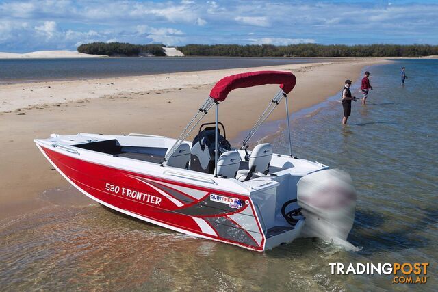 Quintrex 530 Frontier SC + Yamaha F115hp 4-Stroke - Pack 2 for sale online prices