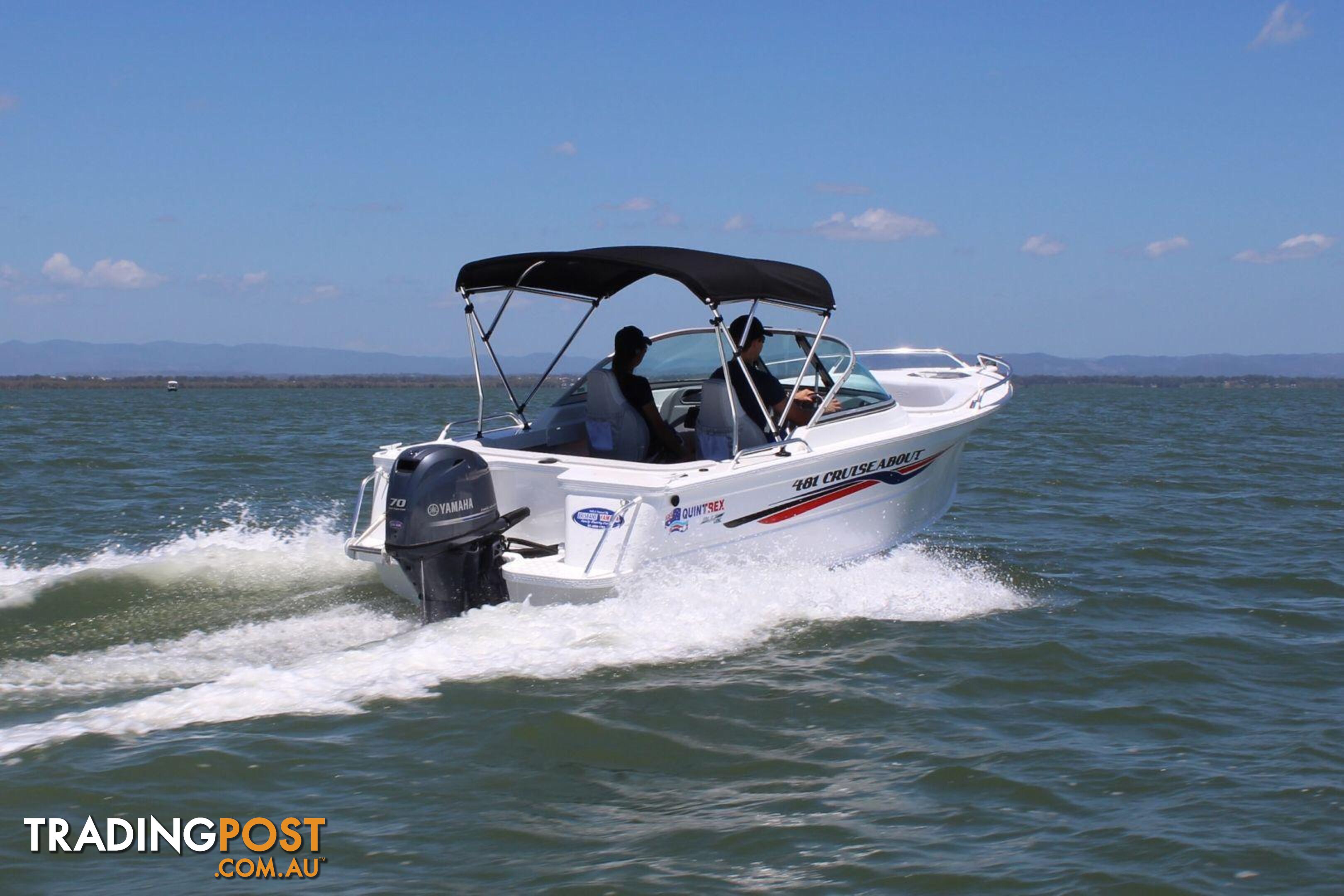 Quintrex Cruiseabout 481 + Yamaha F70hp 4-Stroke - Pack 3 for sale online prices