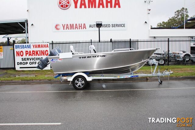 Quintrex 440 Renegade TS + Yamaha F60hp - PACK 1 FOR SALE - photo 5 of 11