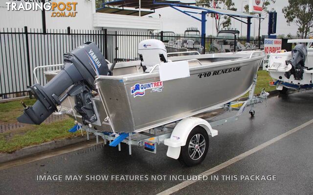 Quintrex 440 Renegade TS + Yamaha F60hp - PACK 1 FOR SALE - photo 3 of 11