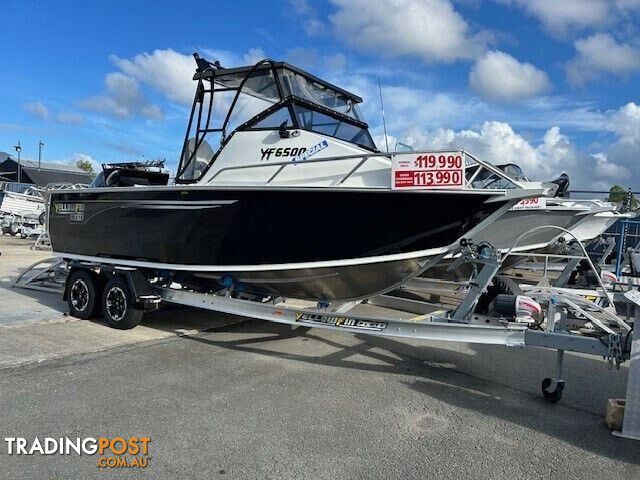 DEMO YELLOWFIN 6500 FOLDING HARDTOP  WITH YAMAHA 200HP FOR SALE