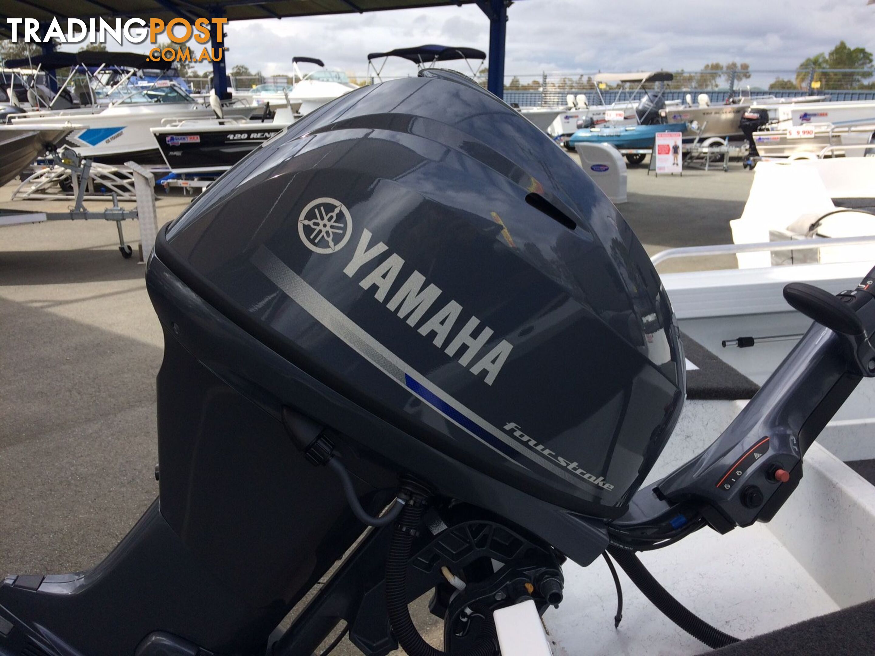 QUINTREX 420 BUSTA WITH YAMAHA 40HP FOURSTROKE FOR SALE