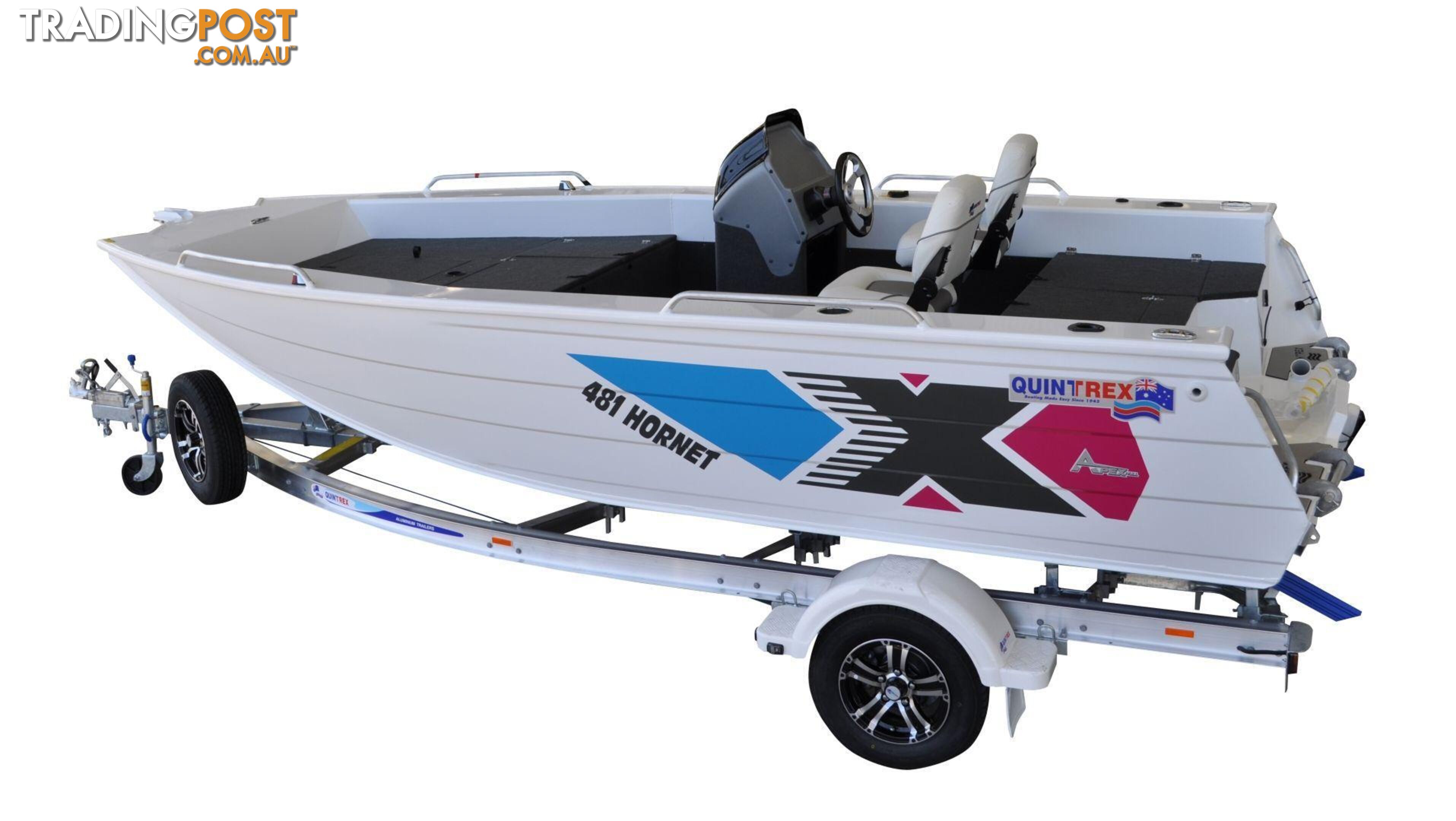 Quintrex Hornet 481 + Yamaha F115hp 4-Stroke - Pack 3 for sale online prices