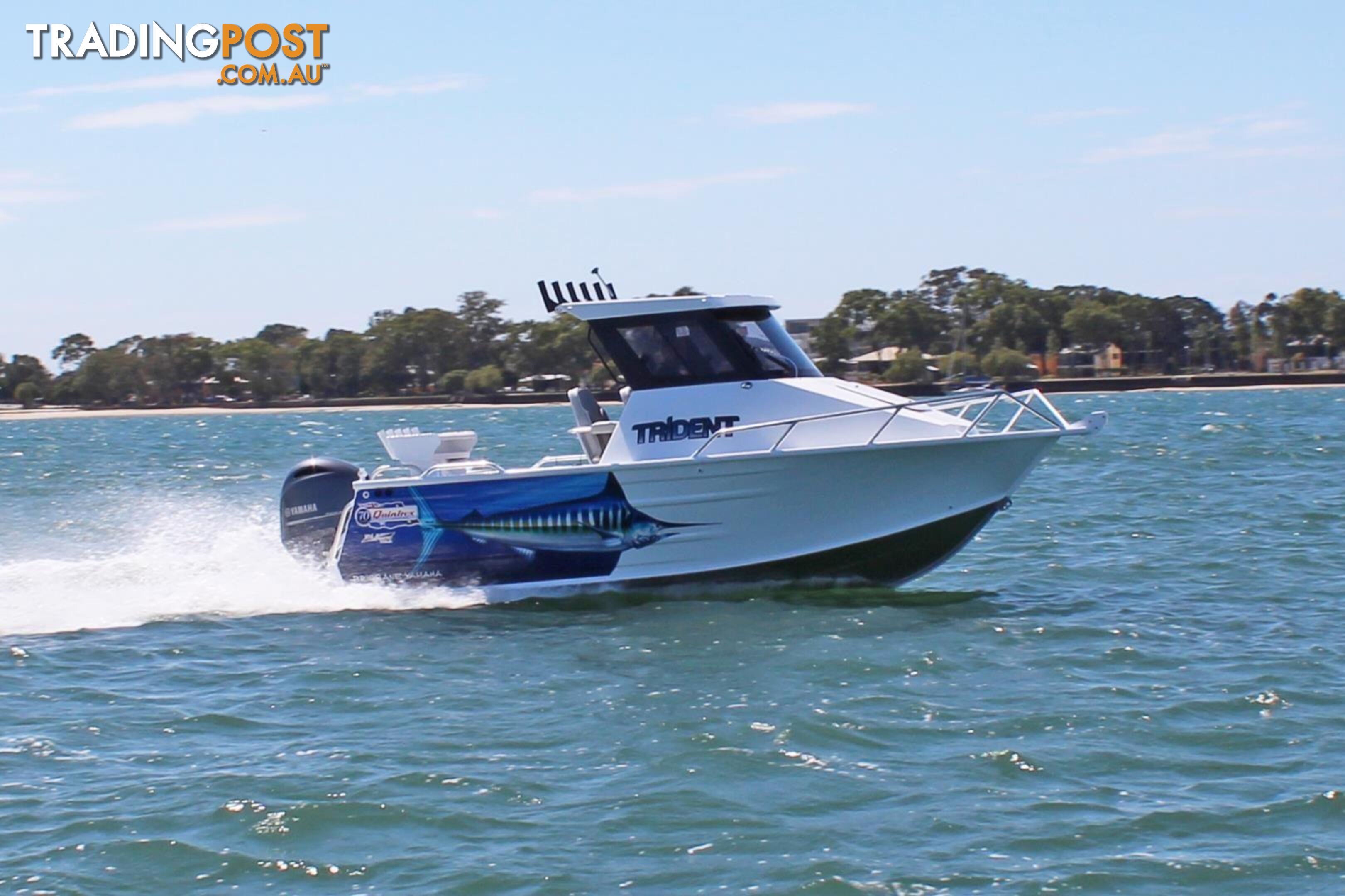 Quintrex 610 Trident Hard Top + Yamaha F150hp 4-Stroke - Pack 2 for sale online prices