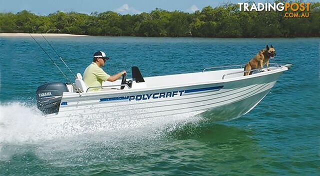 Polycraft 450 Drifter Side Console + Yamaha F60hp 4-Stroke - PACK 3 FOR SALE